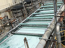 熊谷工場の排水処理設備