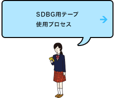 SDBGテープ仕様プロセス