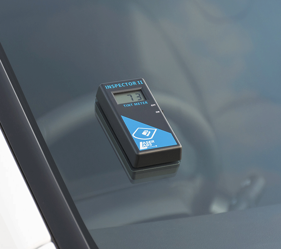 TINT METER M200使用方法の写真