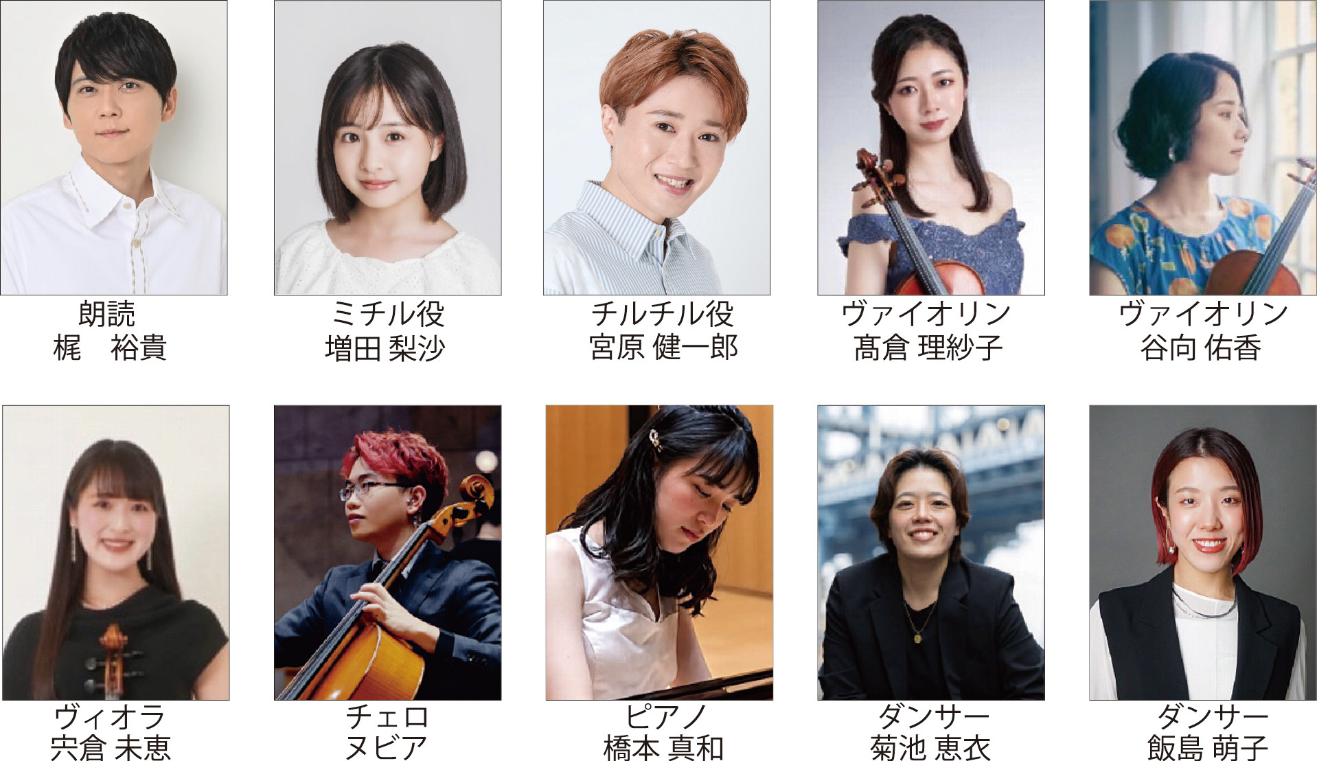 出演者一覧